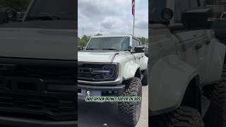 CUSTOM Cactus Gray Ford Bronco RAPTOR on 38s [upl. by Llerahs]