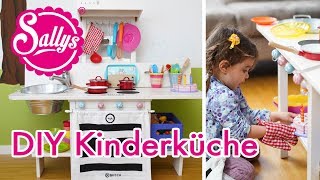 Kinderküche für unter 25€ bauen  ist das machbar  DoitYourself  Sallys Welt WirBleibenZuhause [upl. by Aek]