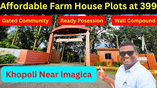 Affordable Farm House Plots Khopoli  Jungle Brook [upl. by Nigen]