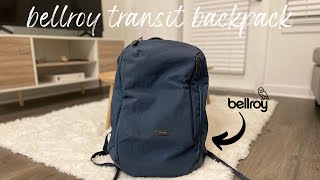 🎒 Bellroy Transit Backpack Marine Blue Overview [upl. by Gurney255]