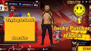 trying to hack free fire with lucky Patcher 🙂 [upl. by Gimble]