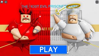 Demon BARRY Vs Angel BARRY Update New Escape Obby roblox [upl. by Zurc803]