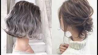 Tổng Hợp Tạo Kiểu Tóc Ngắn Uốn Cột Cho Bạn Gái Siêu Xinhl HAIRSTYLE WITH SHORT HAIR [upl. by Narih]