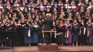 Eric Whitacre conducts quotCloudburstquot [upl. by Ostraw]