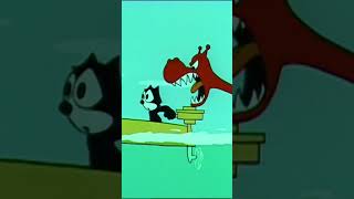 Felix Vs The Sea Monster 🦑  Felix The Cat felixthecat shorts  Full Episodes [upl. by Plunkett]