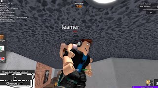 MM2 Hacker vs Teamers 9 [upl. by Stormi350]