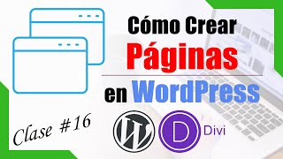 Cómo Crear Varias Páginas en WordPress Desde Cero 🔥 016 [upl. by Eatnod]