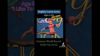 Sophia Lucia Turns revolution part 1 of 3  dancemoms pirouettes [upl. by Analahs766]