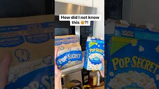 Remove unpopped kernels before you eat 🍿popcorn snack movie smart [upl. by Ahsyas]