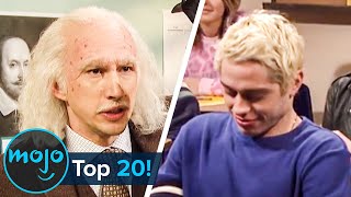 Top 20 Saturday Night Live Sketches That Went Wrong [upl. by Torto]