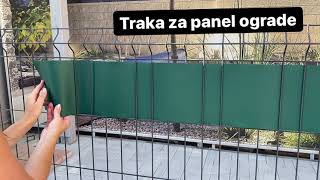 Traka za ogradne panele [upl. by Ariew]