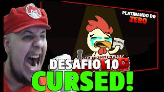 Desafio 10 CURSED  The Binding of Isaac Repentance [upl. by Einafit]