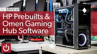 HP Makes Its Case For Omen Prebuilts amp Gaming Hub Software [upl. by Marston67]