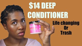 Mielle Babassu Deep Conditioner Review 4c Natural Hair Wash Day  Part 2 [upl. by Christianson928]