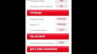 How to pay Airtel Postpaid Mobile Bill [upl. by Elleirad372]