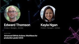 Advanced GitHub Actions workflows for production grade CICD  GitHub Universe 2019 [upl. by Nisay]