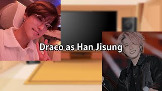 Characters Harry Potter react to Draco as Han Jisung AU DESCRIPTION [upl. by Sherrill]