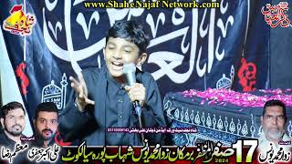 MajliseAza  Syed Hurr Mehdi Naqvi  17 Safar 2024  Shahab Pura Sialkot  Must Watch [upl. by Aihsel771]