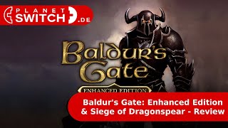 Baldurs Gate Enhanced Edition amp Siege of Dragonspear Switch  Review [upl. by Aldrich781]