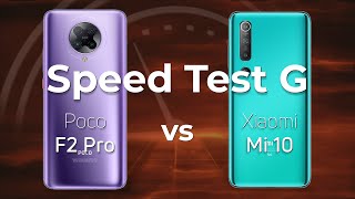 Poco F2 Pro vs Xiaomi Mi 10 [upl. by Hnid]