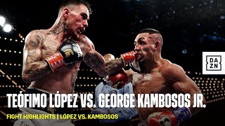 FIGHT HIGHLIGHTS  Teófimo López vs George Kambosos Jr [upl. by Zita]