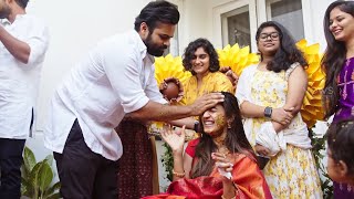 Niharika Wedding Unseen Visuals  Chaitanya  Sai Dharam Tej  MS entertainments [upl. by Rellia]