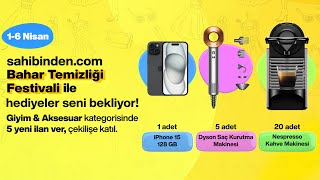 sahibindencom Bahar Temizliği Festivali başladı [upl. by Nester29]