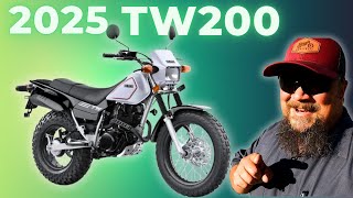 The 2025 Yamaha TW200 is HERE tw200 [upl. by Aiel60]