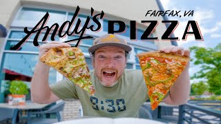 My Favorite Slice  Andys Pizza Opens In Fairfax [upl. by Ajile]