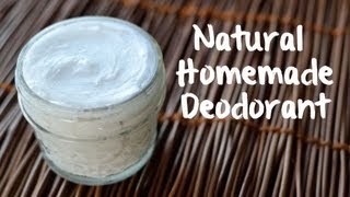 How to Make Natural Deodorant 3 ingredients [upl. by Keel]