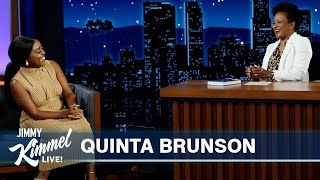 Quinta Brunson On Becoming a Meme Her Parents Reaction amp LGBTQ Representation [upl. by Lyndsay]