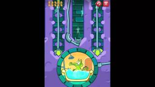 Wheres My Water Mystery Duck Level 2 Trobled Waters All Ducks Walkthrough [upl. by Annairam]