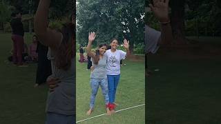 Three Legged Race 🏃🏃 challenge competition race ytshorts yt bff viral fitness befit fit [upl. by Ytoc]