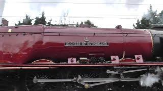 6233 DUCHESS OF SUTHERLAND AT ST ALBANS17112018 [upl. by Eldrida358]