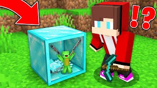 Why Mikey Want To DESTROY JJs TINY house in Minecraft  Maizen [upl. by Ingmar]