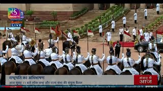 President Droupadi Murmu addresses joint session of 18thLokSabha at Parliament House Full Event [upl. by Kitarp]