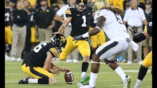 Iowas Marshall Koehn Hits GameWinning 57Yard FG to Beat Pittsburgh [upl. by Assirim966]