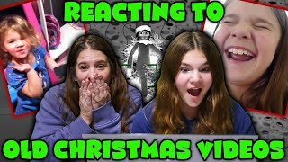 Reacting To Old Elf On The Shelf Videos [upl. by Aryhs]