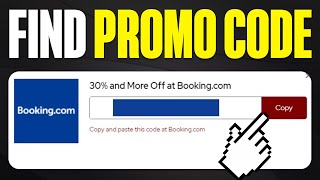 How To Find Bookingcom Promo Code 2024 [upl. by Yesdnyl]