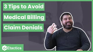 3 Tips to Avoid Medical Billing Denials [upl. by Ocirederf422]