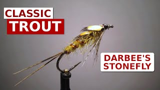 Fly Tying the Darbee Stonefly Nymph Classic Catskill Nymph [upl. by Yelkrab]