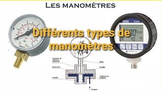 Le manomètre  Les différents types de manomètres [upl. by Leeth662]