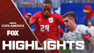 HIGHLIGHTS  Panamá vs Estados Unidos  Copa América 2024  J2  TUDN [upl. by Ynaittirb]