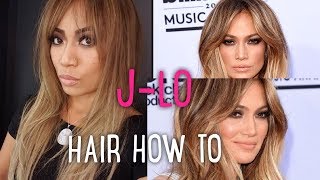 how to do JLOs hair [upl. by Mihar]