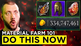 Infinite Materials Gold and Mythics  Best Farm in Season 5 Diablo 4 [upl. by Kironde682]