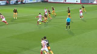 HIGHLIGHTS Cheltenham Town v Newport County AFC [upl. by Malita]