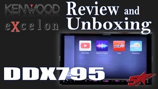 Kenwood Excelons New DDX795 unboxing and review [upl. by Mundy]