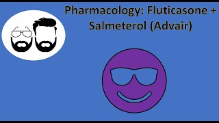 NCLEX Prep Pharmacology Fluticasone  Salmeterol Advair [upl. by Hertha263]