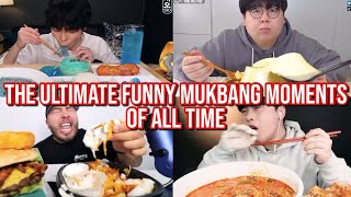 the ULTIMATE funny mukbang moments of all time [upl. by Madelyn]