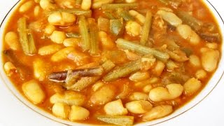 Potaje de tagarninas  Potaje tradicional andaluz con verduras [upl. by Asertal]